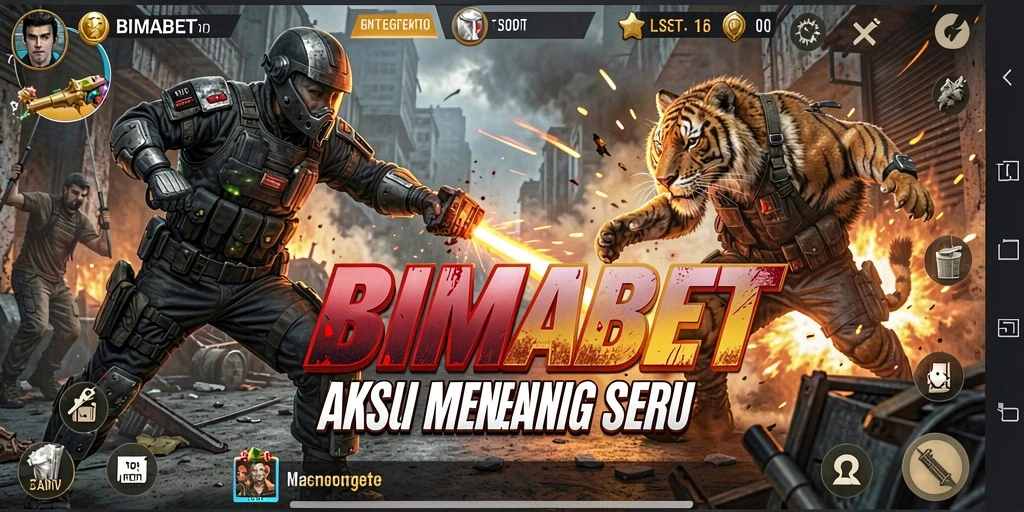 Screenshot gameplay menunjukkan aksi seru dan grafis memukau.