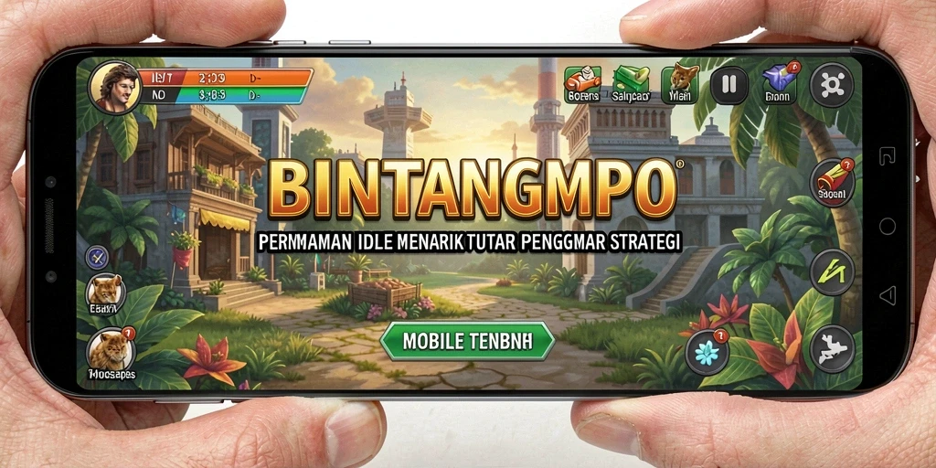 Screenshot BINTANGMPO menampilkan aksi gameplay Idle yang menarik.