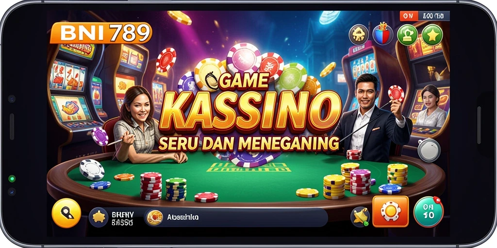 Tampilan gameplay Kasino yang menarik dan menegangkan di BNI789.
