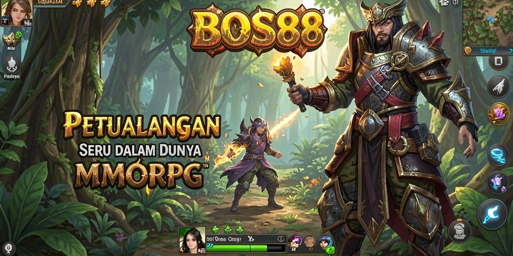 Screenshot gameplay <strong>BOS88</strong> menampilkan aksi pertempuran yang mendebarkan.