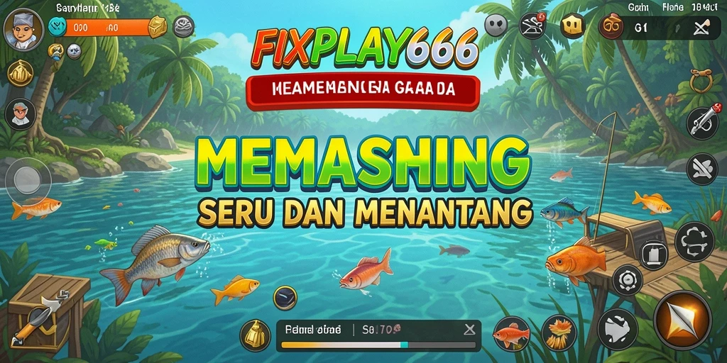 Tampilan gameplay FIXPLAY666 yang menarik saat memancing.