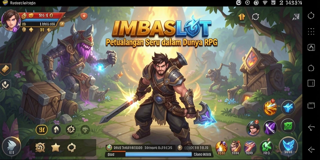 Tampilan gameplay menegangkan dan mendebarkan dalam IMBASLOT.