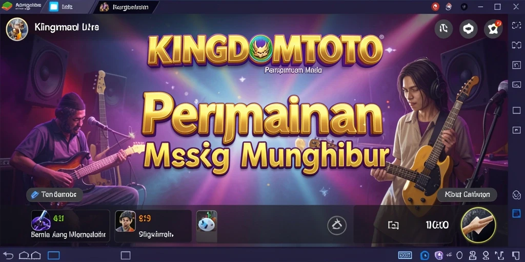 Tampilan menarik dari gameplay KINGDOMTOTO yang seru dan interaktif.