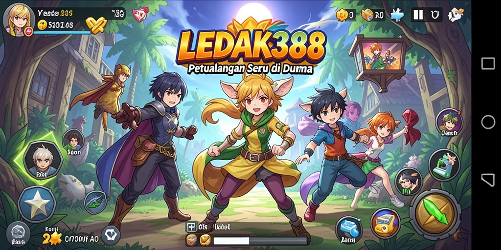 Tampilan gameplay LEDAK388 yang memukau dan penuh aksi.