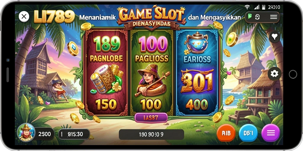 Screenshot gameplay Slot LI789 yang menampilkan aksi seru di layar.